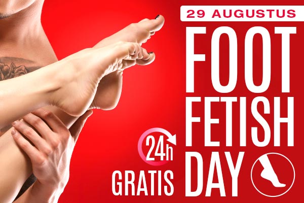 Vr 29 augustus - Speciale 24-Uurs Evenement - Dag van de Voetfetisj