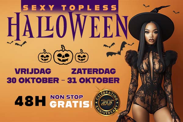 Sexy Topless Halloween Party